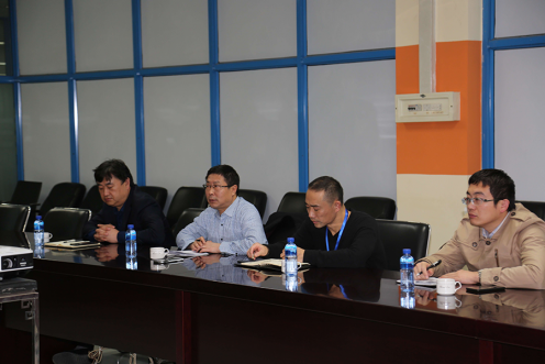 万名干手下基层烟台市国企一队到beat365软件公司调研座谈